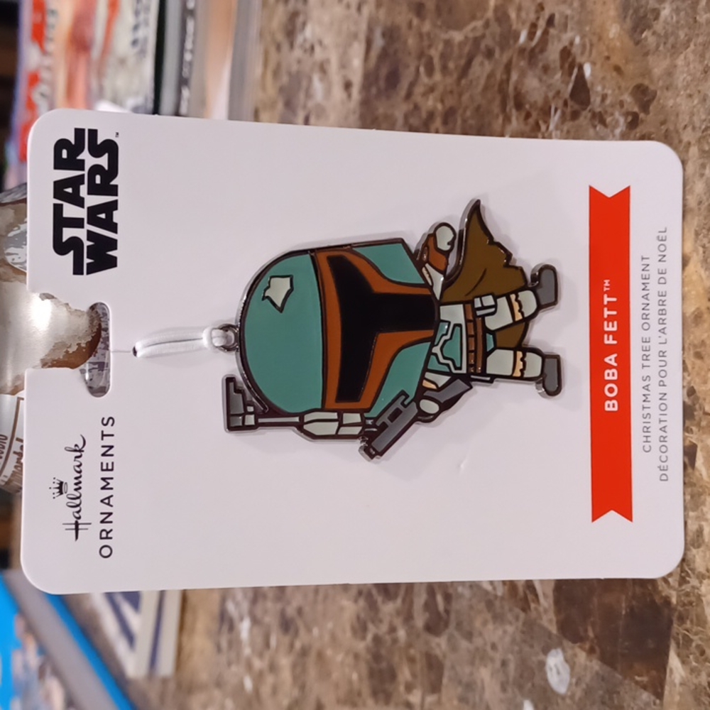 3 for $10 NIP Hallmark Star Wars Boba Fett ornament